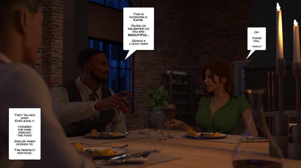 I was the perfect trophy wife until art arrived - Black marked 8 by Tab109