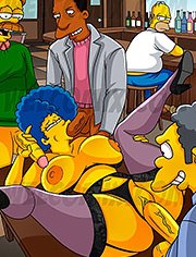 The Simptoons, The cuckold is the last to know: Come all of you and fuck me together