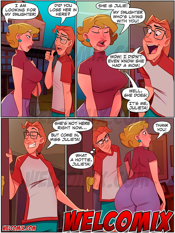 Then do a missionary and fuck me like mommy and daddy - The 4 Naughties, Meeting Julie's mom by welcomix (tufos)
