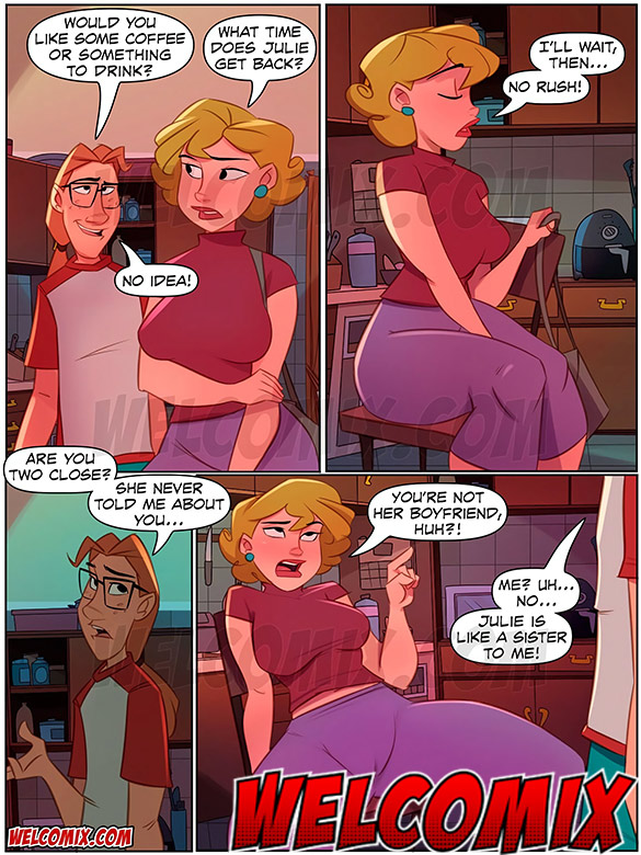 Then do a missionary and fuck me like mommy and daddy - The 4 Naughties, Meeting Julie's mom by welcomix (tufos)